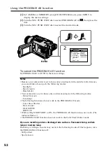 Preview for 52 page of Sony DCR-TRV240 Operating Instructions Manual