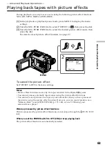 Preview for 63 page of Sony DCR-TRV240 Operating Instructions Manual