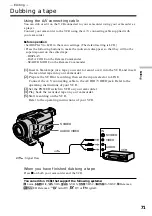 Preview for 71 page of Sony DCR-TRV240 Operating Instructions Manual