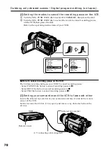 Preview for 78 page of Sony DCR-TRV240 Operating Instructions Manual