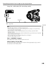 Preview for 145 page of Sony DCR-TRV240 Operating Instructions Manual