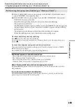 Preview for 149 page of Sony DCR-TRV240 Operating Instructions Manual