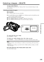 Preview for 171 page of Sony DCR-TRV240 Operating Instructions Manual