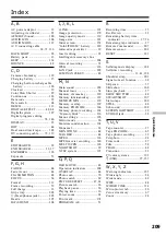 Preview for 209 page of Sony DCR-TRV240 Operating Instructions Manual