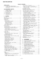 Preview for 4 page of Sony DCR-TRV240 Service Manual