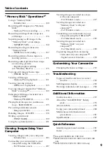 Preview for 9 page of Sony DCR- TRV24E Operating Instructions Manual