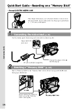 Preview for 14 page of Sony DCR- TRV24E Operating Instructions Manual