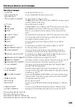 Preview for 261 page of Sony DCR- TRV24E Operating Instructions Manual