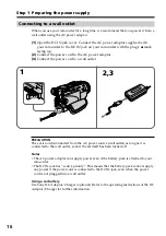 Preview for 16 page of Sony DCR-TRV30 - Digital Video Camera Recorder Operating Instructions Manual