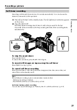 Preview for 27 page of Sony DCR-TRV30 - Digital Video Camera Recorder Operating Instructions Manual