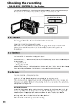 Preview for 28 page of Sony DCR-TRV30 - Digital Video Camera Recorder Operating Instructions Manual