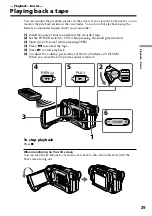 Preview for 29 page of Sony DCR-TRV30 - Digital Video Camera Recorder Operating Instructions Manual