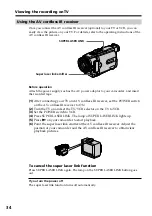 Preview for 34 page of Sony DCR-TRV30 - Digital Video Camera Recorder Operating Instructions Manual