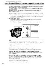 Preview for 36 page of Sony DCR-TRV30 - Digital Video Camera Recorder Operating Instructions Manual