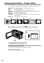 Preview for 46 page of Sony DCR-TRV30 - Digital Video Camera Recorder Operating Instructions Manual