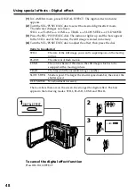 Preview for 48 page of Sony DCR-TRV30 - Digital Video Camera Recorder Operating Instructions Manual