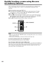 Preview for 62 page of Sony DCR-TRV30 - Digital Video Camera Recorder Operating Instructions Manual