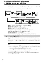 Preview for 70 page of Sony DCR-TRV30 - Digital Video Camera Recorder Operating Instructions Manual