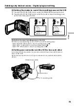 Preview for 73 page of Sony DCR-TRV30 - Digital Video Camera Recorder Operating Instructions Manual