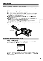 Preview for 89 page of Sony DCR-TRV30 - Digital Video Camera Recorder Operating Instructions Manual