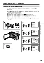 Preview for 109 page of Sony DCR-TRV30 - Digital Video Camera Recorder Operating Instructions Manual