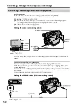 Preview for 122 page of Sony DCR-TRV30 - Digital Video Camera Recorder Operating Instructions Manual