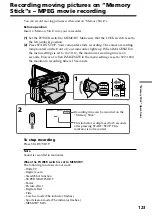 Preview for 123 page of Sony DCR-TRV30 - Digital Video Camera Recorder Operating Instructions Manual