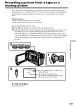 Preview for 125 page of Sony DCR-TRV30 - Digital Video Camera Recorder Operating Instructions Manual