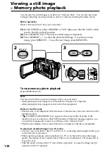 Preview for 134 page of Sony DCR-TRV30 - Digital Video Camera Recorder Operating Instructions Manual