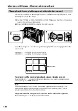 Preview for 136 page of Sony DCR-TRV30 - Digital Video Camera Recorder Operating Instructions Manual