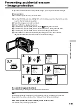 Preview for 149 page of Sony DCR-TRV30 - Digital Video Camera Recorder Operating Instructions Manual