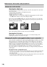 Preview for 172 page of Sony DCR-TRV30 - Digital Video Camera Recorder Operating Instructions Manual