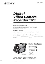 Предварительный просмотр 9 страницы Sony DCR-TRV33 PIXELA ImageMixer v1.5 Service Manual