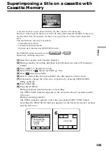 Preview for 109 page of Sony DCR-TRV33 PIXELA ImageMixer v1.5 Service Manual