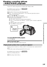 Предварительный просмотр 145 страницы Sony DCR-TRV33 PIXELA ImageMixer v1.5 Service Manual