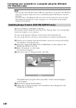 Preview for 162 page of Sony DCR-TRV33 PIXELA ImageMixer v1.5 Service Manual