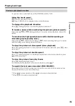 Preview for 41 page of Sony DCR-TRV38 PIXELA ImageMixer v1.5 Operating Instructions Manual