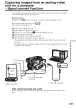 Preview for 163 page of Sony DCR-TRV38 PIXELA ImageMixer v1.5 Operating Instructions Manual