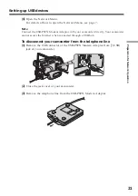 Предварительный просмотр 21 страницы Sony DCR-TRV39 - Digital Handycam Camcorder Operating Instructions Manual