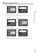 Предварительный просмотр 61 страницы Sony DCR-TRV39 - Digital Handycam Camcorder Operating Instructions Manual