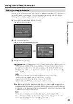 Preview for 65 page of Sony DCR-TRV39 - Digital Handycam Camcorder Operating Instructions Manual