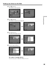 Предварительный просмотр 69 страницы Sony DCR-TRV39 - Digital Handycam Camcorder Operating Instructions Manual