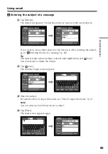 Предварительный просмотр 85 страницы Sony DCR-TRV39 - Digital Handycam Camcorder Operating Instructions Manual