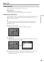 Preview for 99 page of Sony DCR-TRV39 - Digital Handycam Camcorder Operating Instructions Manual