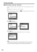 Preview for 110 page of Sony DCR-TRV39 - Digital Handycam Camcorder Operating Instructions Manual