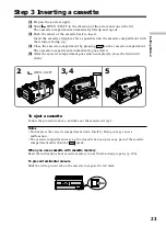 Предварительный просмотр 23 страницы Sony DCR-TRV40 Operating Instructions Manual