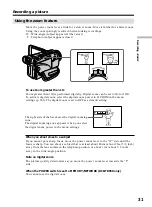 Предварительный просмотр 31 страницы Sony DCR-TRV40 Operating Instructions Manual