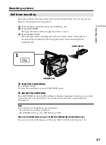 Предварительный просмотр 37 страницы Sony DCR-TRV40 Operating Instructions Manual