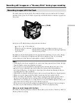 Предварительный просмотр 49 страницы Sony DCR-TRV40 Operating Instructions Manual