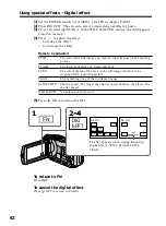 Предварительный просмотр 62 страницы Sony DCR-TRV40 Operating Instructions Manual